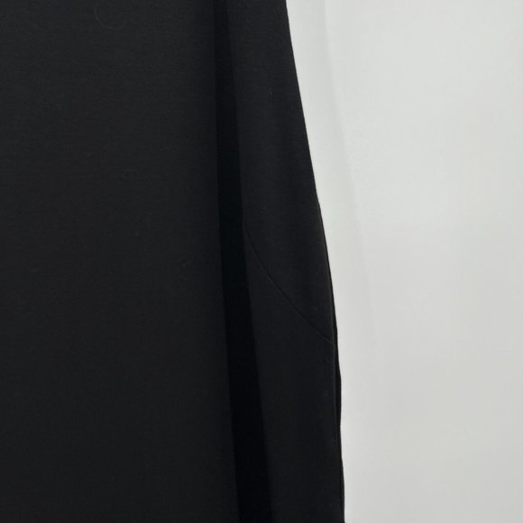 Quince Women’s Black Tencel Jersey Tank Maxi Dress sz S NWT Side Slit Sleeveless - Picture 6 of 10